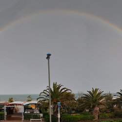 Arc En Ciel splendide à mon arrivée à Canet en Roussillon
